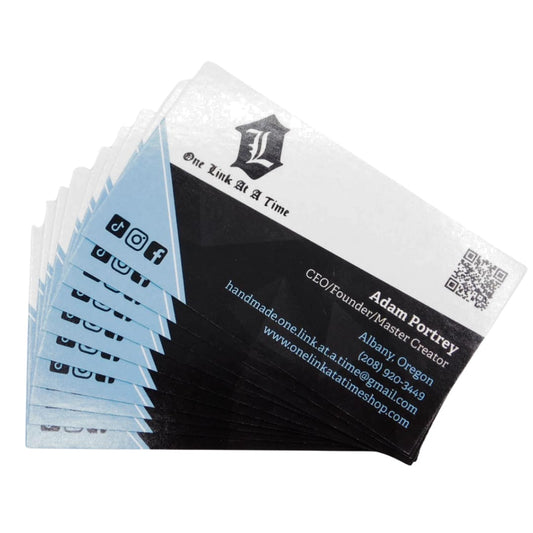 10CT PACK OF [ONE LINK AT A TIME LLC] BUSINESS CARDS