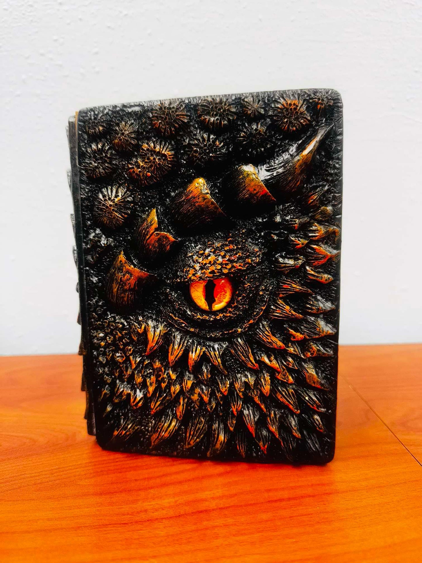 [ORANGE] EMBOSSED DRAGON JOURNAL